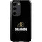 University of Colorado CU Logo on Black Galaxy S23 Pro Case