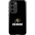 University of Colorado CU Logo on Black Galaxy S23 Pro Case