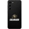 University of Colorado CU Logo on Black Galaxy S23 Skin