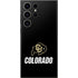 University of Colorado CU Logo on Black Galaxy S23 Ultra Skin