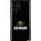 University of Colorado CU Logo on Black Galaxy Cases