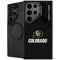 University of Colorado CU Logo on Black Galaxy S24 Ultra Kickstand Case