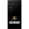 University of Colorado CU Logo on Black Galaxy S24 Ultra Skin