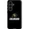 University of Colorado CU Logo on Black Galaxy S26 Impact Case