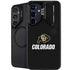 University of Colorado CU Logo on Black Galaxy S26 Plus Kickstand Case