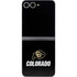 University of Colorado CU Logo on Black Galaxy Z Flip6 Skin