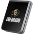 University of Colorado CU Logo on Black Galaxy Z Flip6 Skin