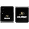 University of Colorado CU Logo on Black Galaxy Z Flip4 5G Skin