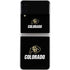 University of Colorado CU Logo on Black Galaxy Z Flip4 5G Skin