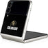 University of Colorado CU Logo on Black Galaxy Z Flip4 5G Skin