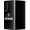University of Colorado CU Logo on Black Galaxy Z Fold4 5G Skin