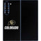 University of Colorado CU Logo on Black Galaxy Z Fold6 Skin