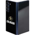 University of Colorado CU Logo on Black Galaxy Z Fold6 Skin