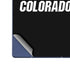 University of Colorado CU Logo on Black Galaxy Z Fold6 Skin