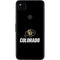 University of Colorado CU Logo on Black Google Pixel 4a Skin