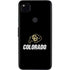 University of Colorado CU Logo on Black Google Pixel 4a Skin