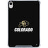 University of Colorado CU Logo on Black iPad 11th Gen (2025) Clear Case