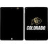 University of Colorado CU Logo on Black Apple iPad Skin