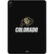 University of Colorado CU Logo on Black Apple iPad Air Skin