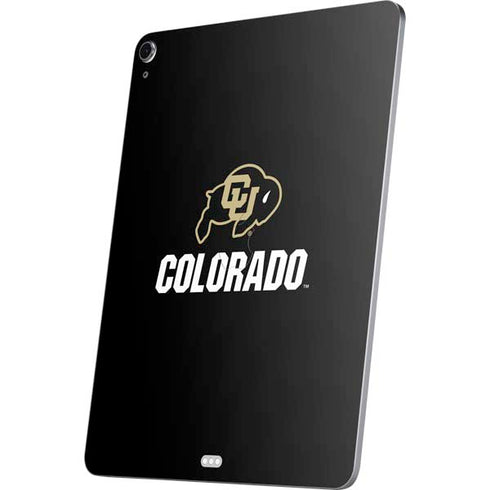 University of Colorado CU Logo on Black Apple iPad Air Skin