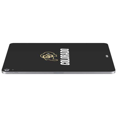 University of Colorado CU Logo on Black Apple iPad Air Skin