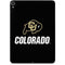 University of Colorado CU Logo on Black Apple iPad Pro Skin