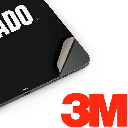 University of Colorado CU Logo on Black Apple iPad Pro Skin