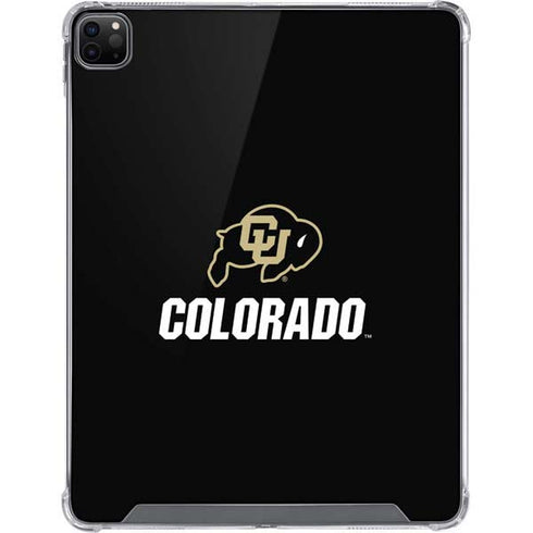 University of Colorado CU Logo on Black iPad Cases