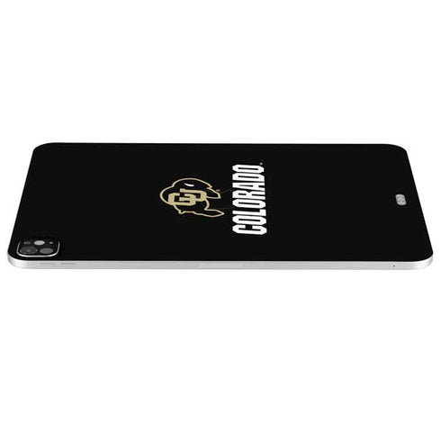 University of Colorado CU Logo on Black iPad Pro 13in M4 (2024) Skin