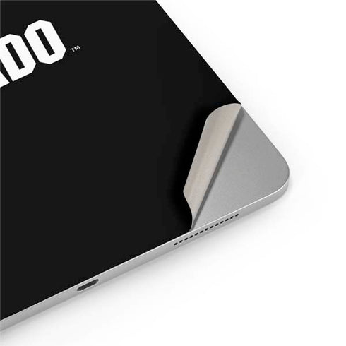 University of Colorado CU Logo on Black iPad Pro 13in M4 (2024) Skin