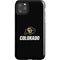 University of Colorado CU Logo on Black iPhone Cases
