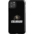 University of Colorado CU Logo on Black iPhone Cases