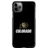 University of Colorado CU Logo on Black iPhone Cases