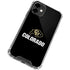 University of Colorado CU Logo on Black iPhone 12 Clear Case
