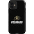 University of Colorado CU Logo on Black iPhone 12 Impact Case