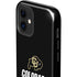 University of Colorado CU Logo on Black iPhone 12 Impact Case