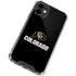 University of Colorado CU Logo on Black iPhone 12 Mini Clear Case