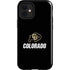 University of Colorado CU Logo on Black iPhone 12 Mini Impact Case