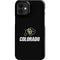 University of Colorado CU Logo on Black iPhone 12 Mini Lite Case