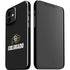 University of Colorado CU Logo on Black iPhone 12 Mini Lite Case