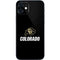 University of Colorado CU Logo on Black iPhone 12 Mini Skin