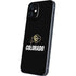 University of Colorado CU Logo on Black iPhone 12 Mini Skin