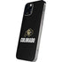 University of Colorado CU Logo on Black iPhone 12 Pro Skin