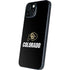 University of Colorado CU Logo on Black iPhone 13 Mini Skin