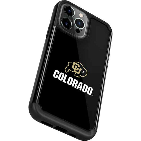 University of Colorado CU Logo on Black iPhone 13 Pro Cargo Case