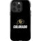 University of Colorado CU Logo on Black iPhone 13 Pro Impact Case