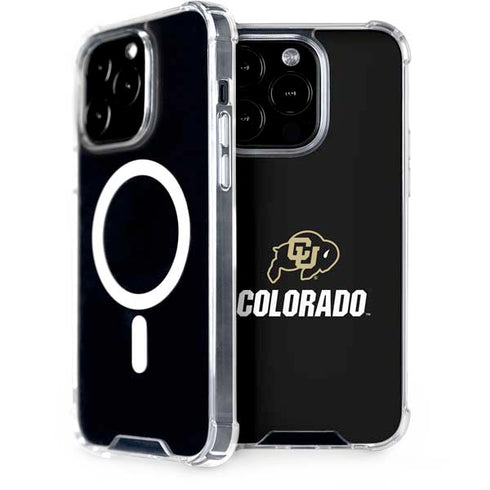 University of Colorado CU Logo on Black iPhone 13 Pro MagSafe Case