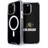 University of Colorado CU Logo on Black iPhone Cases