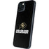 University of Colorado CU Logo on Black iPhone 13 Skin