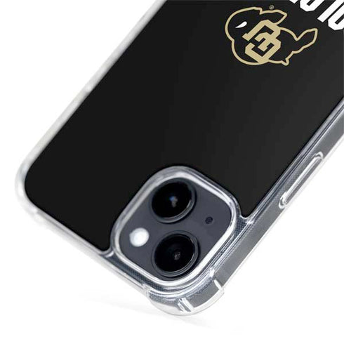 University of Colorado CU Logo on Black iPhone 14 MagSafe Case